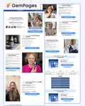 NeuroDrops 7 Reasons Listicle Page | GemPages Template