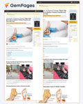 Nooro Foot Massager Advertorial Page | GemPages Template