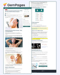 ShowerEnvy Advertorial Page | GemPages Template