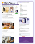 TheraPet Diffuser Advertorial Page | GemPages Template
