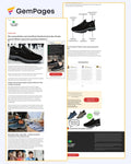 Vital Leben Magazine Advertorial Page | GemPages Template