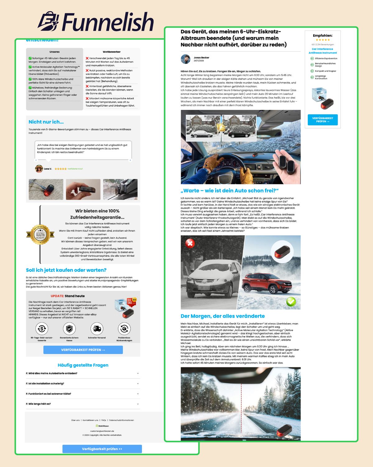 Free Funnelish Advertorial Page | Funnelish Template