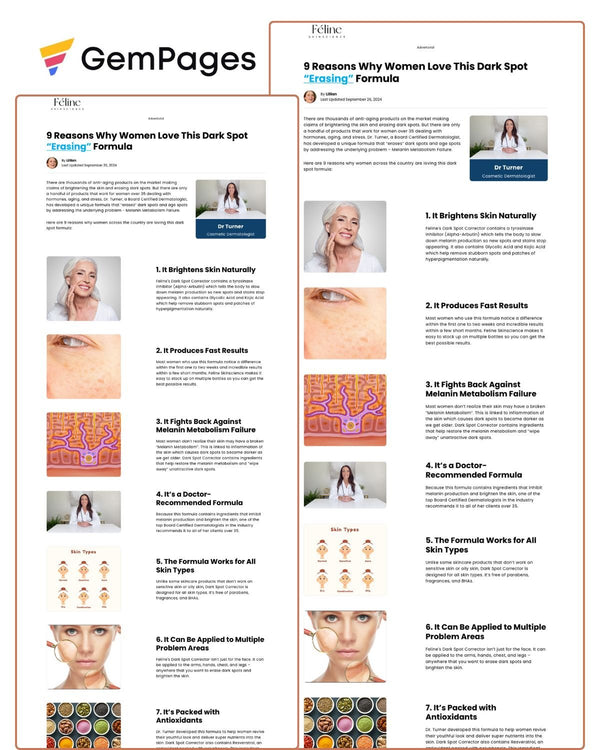 9 Reasons Listicle Page | GemPages Template