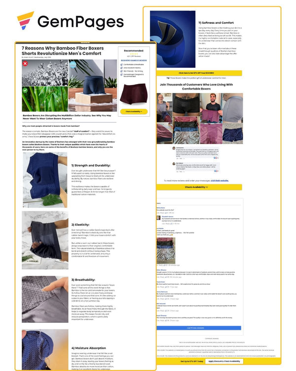 Box Hero 7 Reasons Listicle Page | GemPages Template